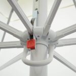 ΟΜΠΡΕΛΑ 4x4μ ΕΠΑΓΓΕΛΜΑΤΙΚΗ ALU ΤΗΛΕΣΚΟΠΙΚΗ ΜΕ ΕΝΙΣΧΥΜΕΝΟ ΑΕΡΑΓΩΓΟ HM6002 - Image 2