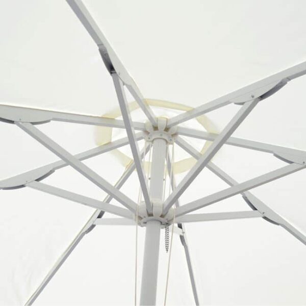 ΟΜΠΡΕΛΑ ΕΠΑΓΓΕΛΜΑΤΙΚΗ ALU 3Μ ΕΚΡΟΥ ΜΟΝΟΚΟΜΑΤΟΣ ΙΣΤΟΣ HM6006 - Image 2