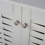 ΠΑΠΟΥΤΣΟΘΗΚΗ-ΝΤΟΥΛΑΠΙ ΜΕΛΑΜΙΝΗΣ CASSIOPE ΛΕΥΚΗ ΜΕ ΠΟΔΙΑ 77Χ34Χ67.5Υεκ.HM2208.05 - Image 5