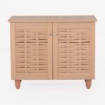 ΠΑΠΟΥΤΣΟΘΗΚΗ-ΝΤΟΥΛΑΠΙ CASSIOPE HM2208.09 ΜΕΛΑΜΙΝΗ ΣΕ ΧΡΩΜΑ ΦΥΣΙΚΟ 77Χ34Χ63.5Yεκ. - Image 3