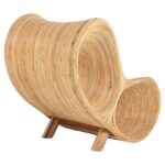 ΠΟΛΥΘΡΟΝΑ CURVY LOUNGE HM9645.01 ΑΠΟ RATTAN ΣΕ ΦΥΣΙΚΗ ΑΠΟΧΡΩΣΗ 63x128x97Y εκ. - Image 5