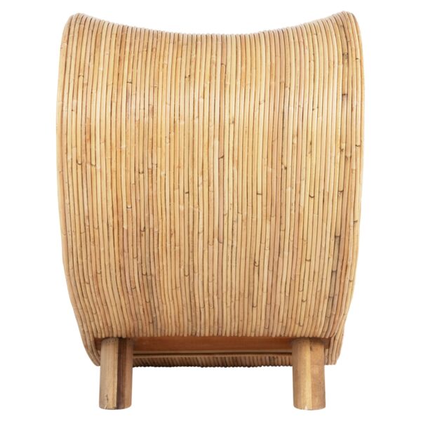 ΠΟΛΥΘΡΟΝΑ CURVY LOUNGE HM9645.01 ΑΠΟ RATTAN ΣΕ ΦΥΣΙΚΗ ΑΠΟΧΡΩΣΗ 63x128x97Y εκ. - Image 6