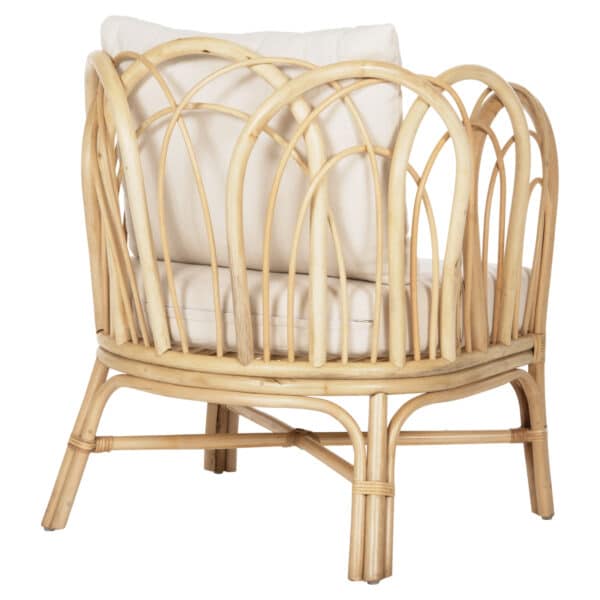 ΠΟΛΥΘΡΟΝΑ ESTOR HM9817 RATTAN ΣΕ ΦΥΣΙΚΟ-ΛΕΥΚΟ ΜΑΞΙΛΑΡΙ 78x75x92Υ εκ. - Image 5