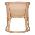 ΠΟΛΥΘΡΟΝΑ ΚΙΚΟ HM9839 RATTAN ΣΕ ΦΥΣΙΚΟ ΧΡΩΜΑ-ΛΕΥΚΟ ΜΑΞΙΛΑΡΙ 61x71x76Yεκ. - Image 6