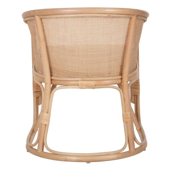 ΠΟΛΥΘΡΟΝΑ ΚΙΚΟ HM9839 RATTAN ΣΕ ΦΥΣΙΚΟ ΧΡΩΜΑ-ΛΕΥΚΟ ΜΑΞΙΛΑΡΙ 61x71x76Yεκ. - Image 6