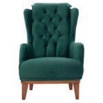 ΠΟΛΥΘΡΟΝΑ ΜΠΕΡΖΕΡΑ BENNINGTON ΒΕΛΟΥΔΟ ΚΥΠΑΡΙΣΣΙ HM9313.13 75x100x100 εκ. - Image 3