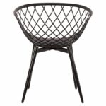 ΠΟΛΥΘΡΟΝΑ ΠΟΛΥΠΡΟΠΥΛΕΝΙΟΥ ΜΑΥΡΗ ΜΕΤΑΛΛΙΚΑ ΠΟΔΙΑ ARIADNE HM8001.22 63x56x80Y εκ. - Image 6