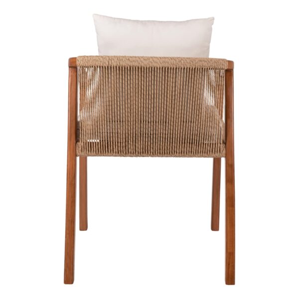 ΠΟΛΥΘΡΟΝΑ ΞΥΛΟ ΤΕΑΚ ΣΧΟΙΝΙ ΜΑΞΙΛΑΡΙΑ HM9456.01 57x63,5x75-88Υ εκ. - Image 6