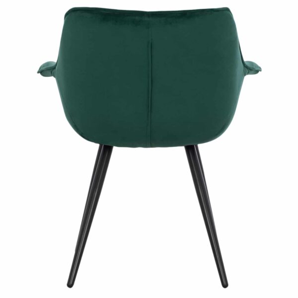 ΠΟΛΥΘΡΟΝΑΚΙ BENJAMIN ΑΠΟ ΒΕΛΟΥΔΟ ΚΥΠΑΡΙΣΣΙ ME ΜΕΤΑΛΛΙΚΑ ΠΟΔΙΑ HM8682.03 70x67x78 εκ. - Image 6