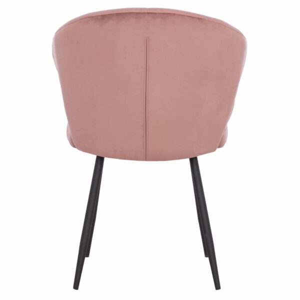 ΠΟΛΥΘΡΟΝΑΚΙ JIYA ΜΕ ΣΑΠΙΟ ΜΗΛΟ ΒΕΛΟΥΔΟ & ΜΑΥΡΟ ΜΕΤΑΛΛΙΚΟ ΣΚΕΛΕΤΟ HM8728.02 60x60x85 - Image 6