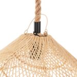 ΣΕΤ ΦΩΤΙΣΤΙΚΟ ΟΡΟΦΗΣ ΚΡΕΜΑΣΤΟ HM11925.02 ΣΧΟΙΝΙ ΚΑΙ ΦΥΣΙΚΟ RATTAN Φ58,5Χ131Υεκ. - Image 3