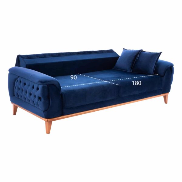 ΣΕΤ ΣΑΛΟΝΙ 3ΤΜΧ BENNINGTON ΜΠΛΕ HM11746.18 - Image 3