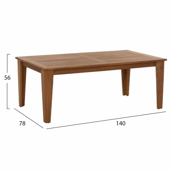 ΣΕΤ ΣΑΛΟΝΙΟΥ 4ΤΜΧ ΕΞΩΤΕΡΙΚΟΥ ΧΩΡΟΥ ΜΑΣΙΦ ΙΡΟΚΟ-ΣΧΟΙΝΙ ΜΠΕΖ ΚΑΡΥΔΙ HM5877.01 - Image 4