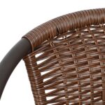 ΣΕΤ ΤΡΑΠΕΖΑΡΙΑΣ ΚΑΦΕ ΜΕΤΑΛΛΙΚΗ 5ΤΜΧ ΜΕ 4 ΚΑΡΕΚΛΕΣ & ΤΡΑΠΕΖΙ 110Χ60 HM5189.01 - Image 4