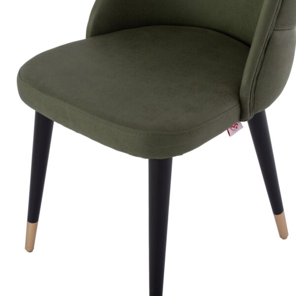 ΣΕΤ ΤΡΑΠΕΖΑΡΙΑΣ 5ΤΜΧ ΜΕ ΤΡΑΠΕΖΙ Φ120x75Υεκ. & 4 ΚΑΡΕΚΛΕΣ AGUSTIN HM10643 - Image 4