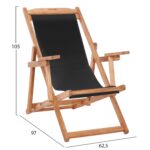 ΣΕΖΛΟΝΓΚ ΛΗΜΝΟΣ ΜΕ ΜΠΡΑΤΣΑ ΟΞΙΑ ΕΜΠ/ΣΜΟΣ ΦΥΣΙΚΟ ΜΕ PVC ΜΑΥΡΟ HM11435.02 - Image 2