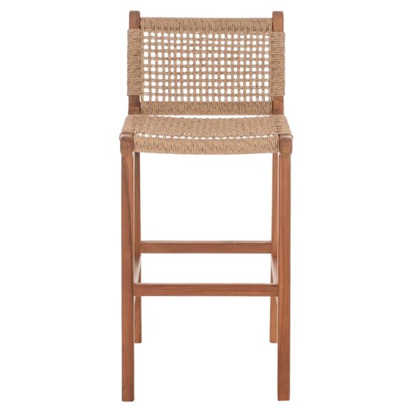 ΣΚΑΜΠΟ ΜΕ ΠΛΑΤΗ ΑΠΟ ΞΥΛΟ ΤΕΑΚ ΚΑΡΥΔΙ ΜΕ ΣΧΟΙΝΙ ΜΠΕΖ HM9381.01 40X53X89Υεκ. - Image 3