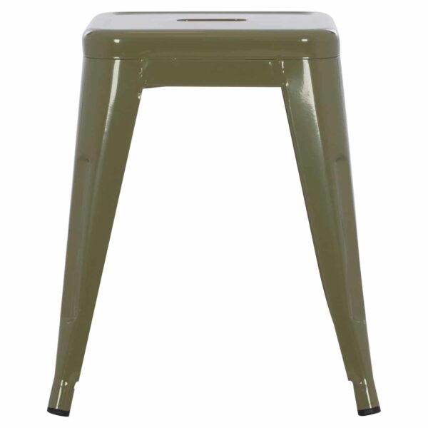 ΣΚΑΜΠΩ ΜΕΤΑΛΛΙΚΟ HM0096.13 MELITA ΣΕ DARK OLIVE GREEN 39x39x46 εκ. - Image 3