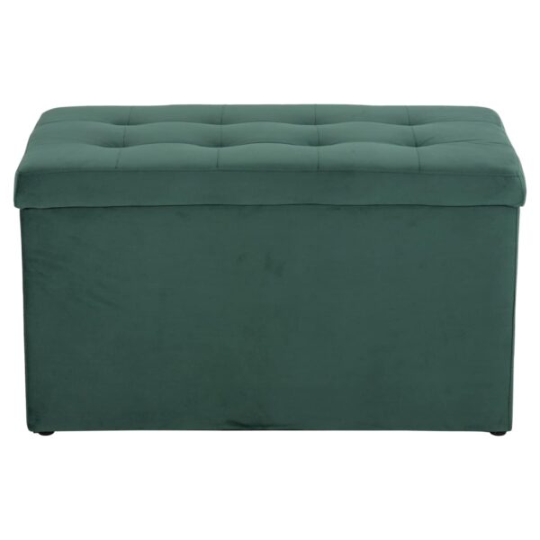 ΣΚΑΜΠΟ-ΜΠΑΟΥΛΟ ΜΕ ΑΠΟΘΗΚΕΥΤΙΚΟ ΧΩΡΟ PUNK HM279.13 ΚΥΠΑΡΙΣΣΙ ΒΕΛΟΥΔΟ 90x50x52Υεκ - Image 3