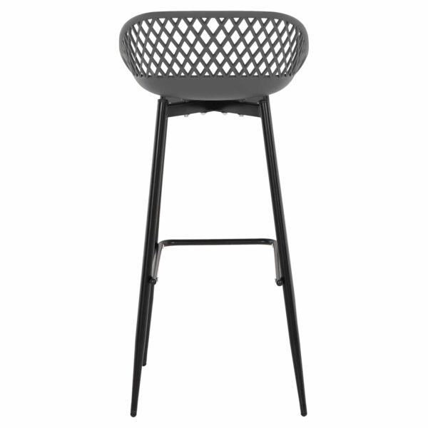 ΣΚΑΜΠΟ ΠΟΛΥΠΡΟΠΥΛΕΝΙΟΥ AVAYA ΓΚΡΙ ΜΕ ΜΕΤΑΛΛΙΚΑ ΠΟΔΙΑ ΜΑΥΡΑ HM8686.20 46x48x99Υ εκ. - Image 6