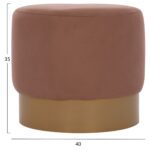 ΣΚΑΜΠΟ VINDE HM9260.04 ΚΑΦΕ ΜΕ ΧΡΥΣΗ ΒΑΣΗ Φ40x35 εκ. - Image 2