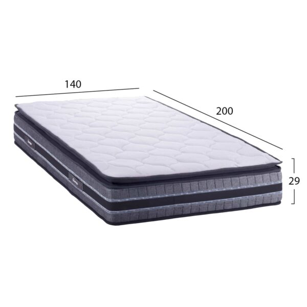 ΣΤΡΩΜΑ DREAMTOPIA σειρά CELESTIAL HM663.140 MINI BONNELL SPRING & ΑΝΩΣΤΡΩΜΑ 140x200x29Yεκ. - Image 2
