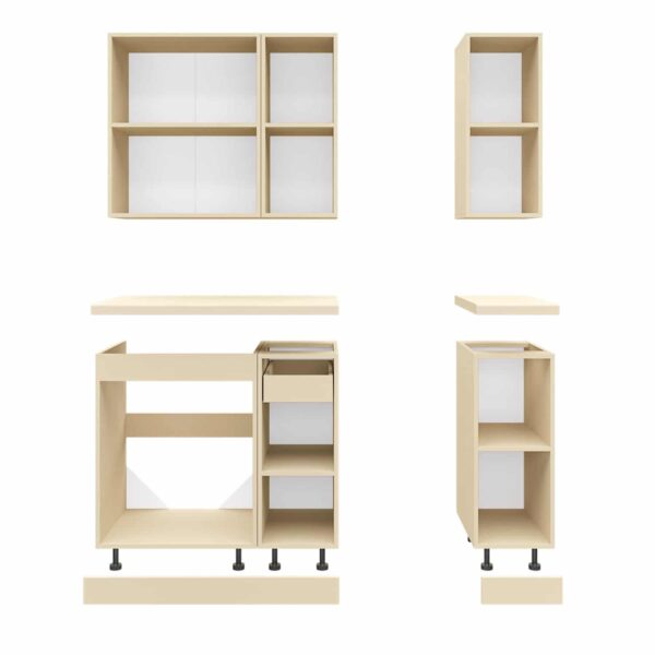 ΣΥΝΘΕΣΗ ΚΟΥΖΙΝΑΣ ΑΠΟ ΜΕΛΑΜΙΝΗ SONAMA ΠΑΓΚΟΣ ΒΑΚΕΛΙΤΗ 120x47x84,8Υεκ.HM2465.11 - Image 4