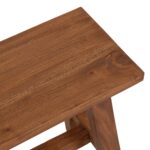 ΤΡΑΠΕΖΑΚΙ ΒΟΗΘΗΤΙΚΟ RANCH HM7902 ΑΠΟ ΞΥΛΟ ΜΑΟΝΙ ΣΕ ΦΥΣΙΚΟ ΧΡΩΜΑ 49,5x24,5x45,5Y εκ. - Image 6