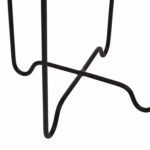 ΤΡΑΠΕΖΑΚΙ ΒΟΗΘΗΤΙΚΟ FLY HM7906 RATTAN ΦΥΣΙΚΟ ΧΡΩΜΑ-ΜΕΤΑΛΛΙΚΗ ΒΑΣΗ ΜΑΥΡΗ Φ40x53Yεκ. - Image 6