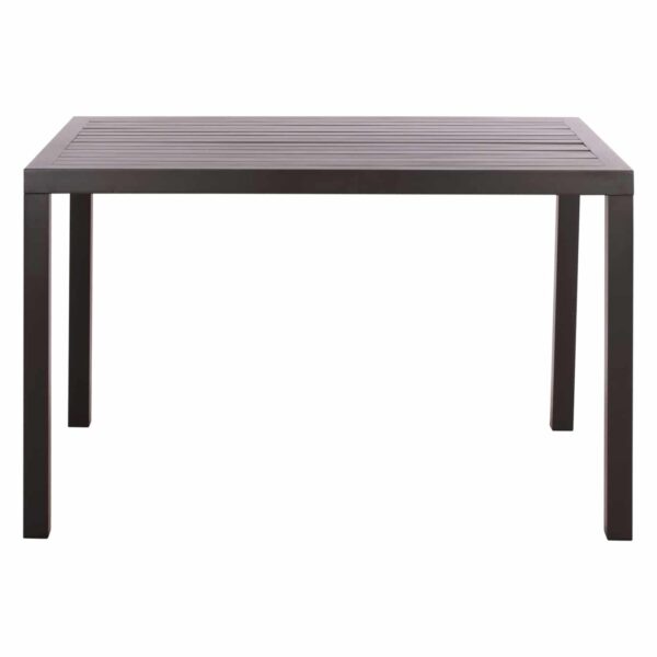 ΤΡΑΠΕΖΙ ΑΛΟΥΜΙΝΙΟΥ SAHIRA ΣΕ ΑΝΘΡΑΚΙ ΑΠΟΧΡΩΣΗ HM5571.02 140Χ80X75,5Υ εκ. - Image 3