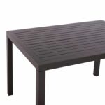 ΤΡΑΠΕΖΙ ΑΛΟΥΜΙΝΙΟΥ SAHIRA ΣΕ ΑΝΘΡΑΚΙ ΑΠΟΧΡΩΣΗ HM5571.02 140Χ80X75,5Υ εκ. - Image 4