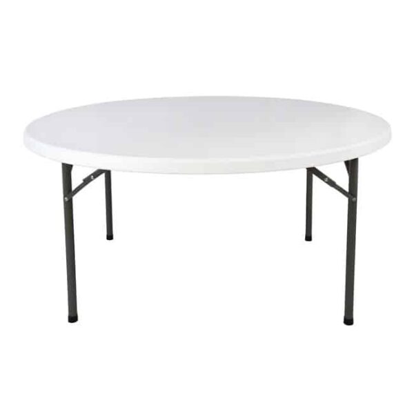 ΤΡΑΠΕΖΙ CATERING-ΣΥΝΕΔΡΙΟΥ HM5043 Φ152Χ74εκ ΠΤΥΣΣΟΜΕΝΟ ΣΤΡΟΓΓΥΛΟ - Image 3