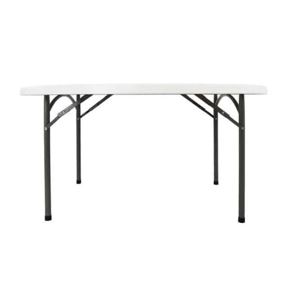 ΤΡΑΠΕΖΙ CATERING-ΣΥΝΕΔΡΙΟΥ HM5043 Φ152Χ74εκ ΠΤΥΣΣΟΜΕΝΟ ΣΤΡΟΓΓΥΛΟ - Image 4