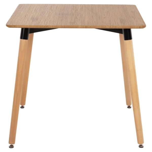 ΤΡΑΠΕΖΙ MINIMAL HM0057.04 ΣΕ ΦΥΣΙΚΟ ΧΡΩΜΑ MDF-ΠΟΔΙΑ ΟΞΙΑ ΦΥΣΙΚΟ ΧΡΩΜΑ 80Χ80Χ74Υεκ - Image 3