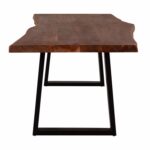 ΤΡΑΠΕΖΙ MONTANA HM8595.11 ΜΑΣΙΦ ΞΥΛΟ ΑΚΑΚΙΑΣ-ΠΑΧΟΣ ΕΠΙΦΑΝΕΙΑΣ 5,5εκ.- 200x95x81Υεκ. - Image 3