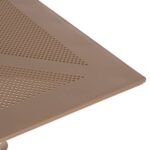 ΤΡΑΠΕΖΙ ΠΟΛΥΠΡΟΠΥΛΕΝΙΟΥ ΤΕΤΡΑΓΩΝΟ LUNAR HM5930.14 ΚΑΠΟΥΤΣΙΝΟ 80x80x75Υ εκ. - Image 4