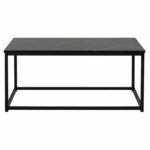 ΤΡΑΠΕΖΙ ΣΑΛΟΝΙΟΥ SAFFRON HM8975.13 ΜΕΛΑΜΙΝΗ ΜΑΥΡΟ ΜΑΡΜΑΡΟ 95Χ55Χ43Yεκ. - Image 3