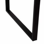 ΤΡΑΠΕΖΙ ΣΑΛΟΝΙΟΥ SHABEN HM9585.02 MDF ΓΚΡΙ ΜΑΡΜΑΡΟ-ΜΑΥΡΗ ΜΕΤΑΛΛΙΚΗ ΒΑΣΗ 120x60X46Yεκ. - Image 6