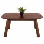 ΤΡΑΠΕΖΙ ΣΑΛΟΝΙΟΥ RINER HM9738 MDF ΜΕ ΚΑΠΛΑΜΑ ΚΑΡΥΔΙΑΣ 100x100x45Yεκ. - Image 3