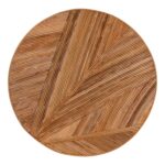 ΤΡΑΠΕΖΙ ΣΑΛΟΝΙΟΥ GATSBY ΣΤΡΟΓΓΥΛΟ HM9651 RATTAN ΧΡΩΜΑ ΦΥΣΙΚΟ Φ100x50Y εκ. - Image 4