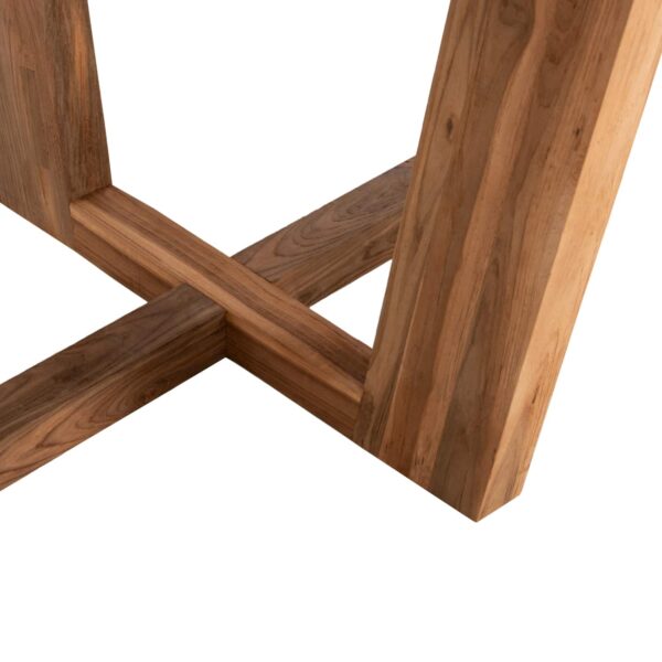 ΤΡΑΠΕΖΙ ΤΡΑΠΕΖΑΡΙΑΣ CARIB HM9560 ΟΒΑΛ ΑΝΑΚΥΚΛΩΜΕΝΟ ΤΕΑΚ 250x110x78Υεκ. - Image 5