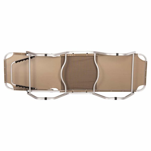 ΞΑΠΛΩΣΤΡΑ ΕΠΑΓΓΕΛΜΑΤΙΚΗ WALDO ΑΛΟΥΜΙΝΙΟΥ HM5071.80 MOKA 60x190x30-91 cm - Image 6