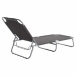 ΞΑΠΛΩΣΤΡΑ ΜΕΤΑΛΛΙΚΗ KALYNDA ΓΚΡΙ ΜΕ ΓΚΡΙ ΥΦΑΣΜΑ HM5278.10 - Image 5