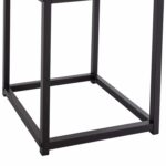 ΖΙΓΚΟΝ GRELAY 2 ΤΕΜ MDF ΟΨΗ ΜΑΡΜΑΡΟΥ & ΜΕΤΑΛΛΟ HM8762.13 45Χ45Χ50εκ. & 37Χ37Χ43 εκ. - Image 5