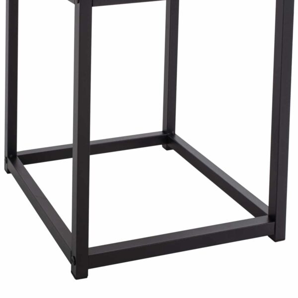 ΖΙΓΚΟΝ GRELAY 2 ΤΕΜ MDF ΟΨΗ ΜΑΡΜΑΡΟΥ & ΜΕΤΑΛΛΟ HM8762.13 45Χ45Χ50εκ. & 37Χ37Χ43 εκ. - Image 5