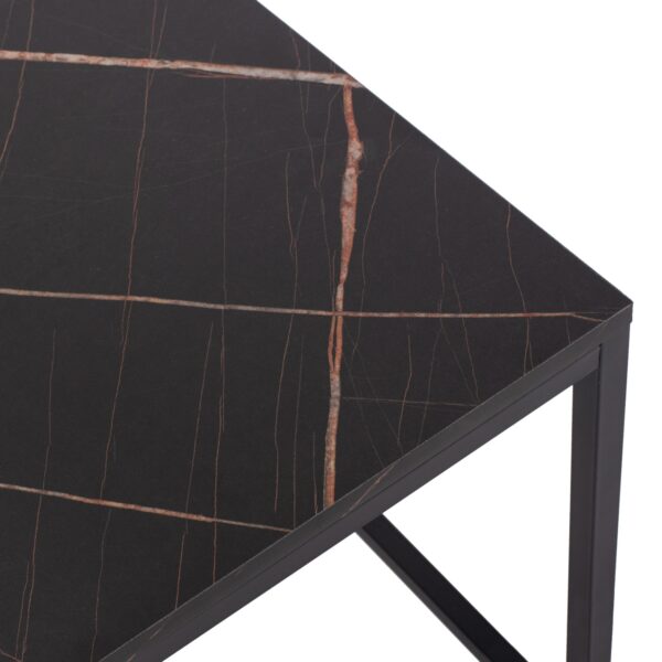 ΖΙΓΚΟΝ GRELAY 2 ΤΕΜ MDF ΟΨΗ ΜΑΡΜΑΡΟΥ & ΜΕΤΑΛΛΟ HM8762.13 45Χ45Χ50εκ. & 37Χ37Χ43 εκ. - Image 6