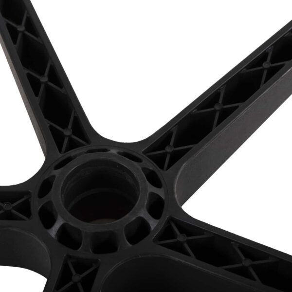 ΑΝΤΑΛΛΑΚΤΙΚΟ ΑΣΤΕΡΙ ΒΑΣΗΣ ΓΙΑ ΚΑΡΕΚΛΑ ΓΡΑΦΕΙΟΥ HM1073 ΜΑΥΡΟ ΠΟΛΥΠΡΟΠΥΛΕΝΙΟ - Image 6