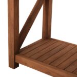 ΒΙΒΛΙΟΘΗΚΗ KITAKU HM9798 ΑΝΑΚΥΚΛΩΜΕΝΟ ΤΕΑΚ ΣΕ ΦΥΣΙΚΟ 150x45x200Υεκ. - Image 5