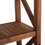 ΒΙΒΛΙΟΘΗΚΗ KITAKU HM9798 ΑΝΑΚΥΚΛΩΜΕΝΟ ΤΕΑΚ ΣΕ ΦΥΣΙΚΟ 150x45x200Υεκ. - Image 6