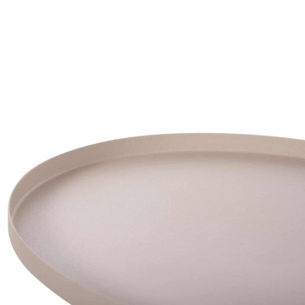 ΒΟΗΘΗΤΙΚΟ ΤΡΑΠΕΖΑΚΙ PUNJAB HM4240.03 ΜΕΤΑΛΛΟ ΣΕ ΕΚΡΟΥ-ΧΡΥΣΟΧΑΛΚΙΝΟ Φ30,5x42Υεκ. - Image 6